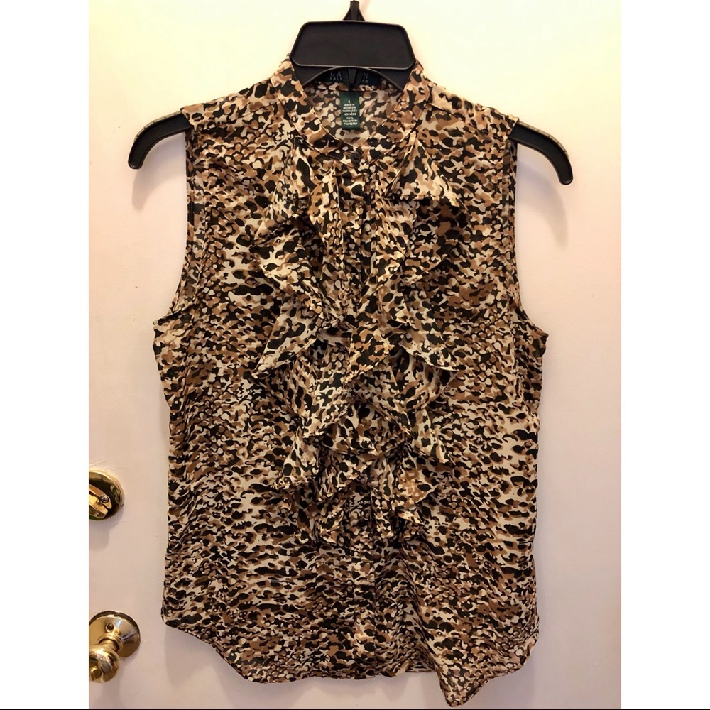 Snake Print Ralph Lauren Blouse